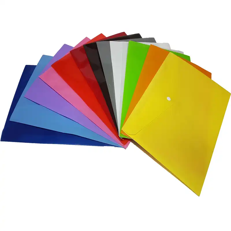 پوشه دکمه دار مدل Pargeh-201 سایز A4 بسته 10 عددی