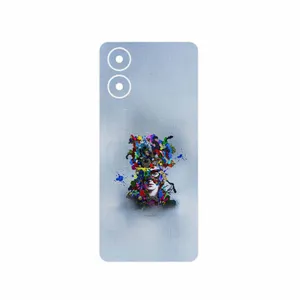 MAHOOT Collage of surreal Portrait of Women 4 Cover Sticker for Motorola Moto G04s