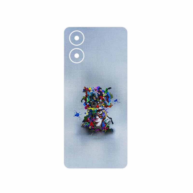 برچسب پوششی ماهوت مدل Collage of surreal Portrait of Women 4 مناسب برای گوشی موبایل موتورولا Moto G04s