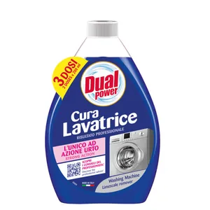 مایع جرم گیر لباسشویی دوآل پاور مدل Cura Lavatrice حجم 600 میلی لیتر