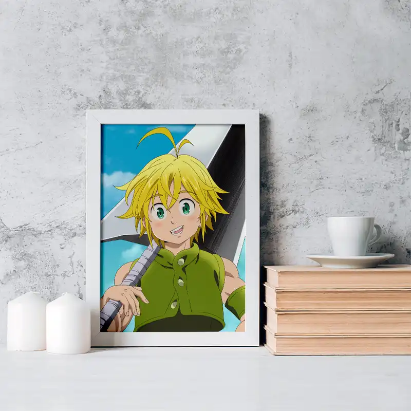 تابلو خندالو مدل ملیوداس انیمه هفت گناه کبیره کد 17557