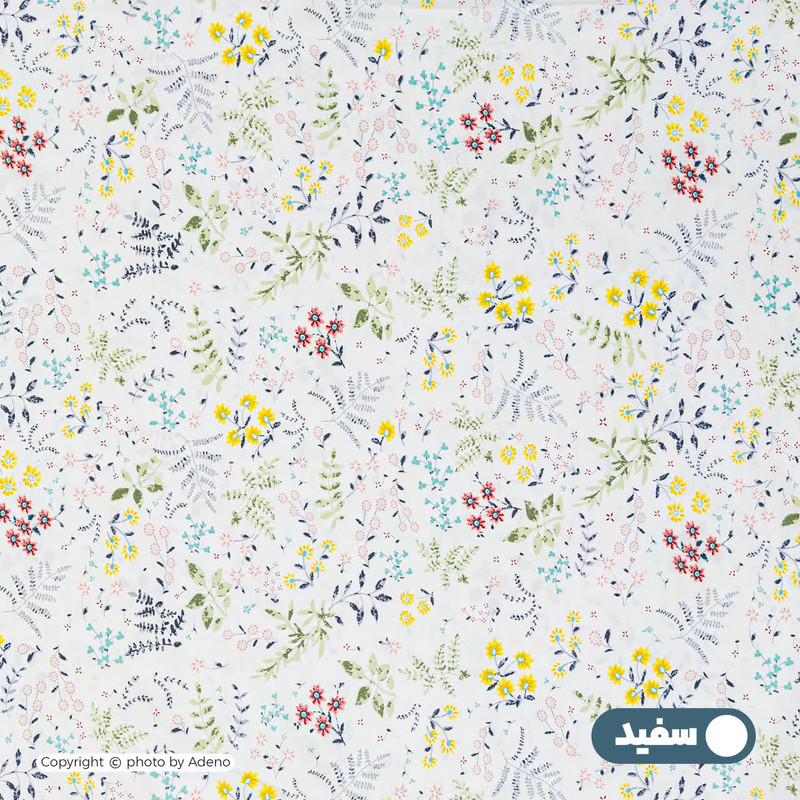 روبالشی آدنو مدل گلدون کد IR225 سایز 70x50 سانتی متر بسته 2 عددی