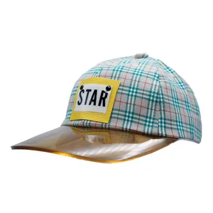 کلاه کپ بچگانه مدل CRYSTAL- STAR رنگ سبز