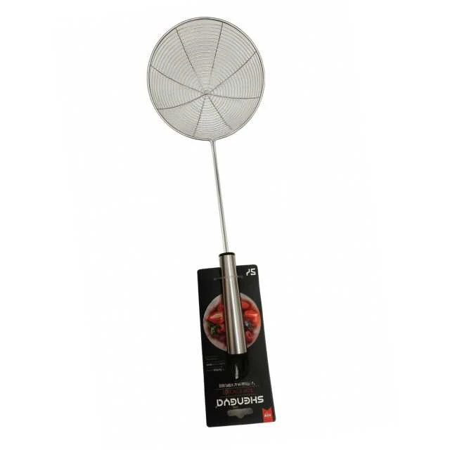 کفگیر شنگیا مدل توری طرح دسته استیل