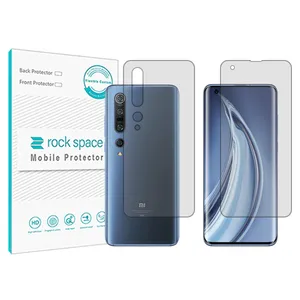 Rockspace HyGEL transparent screen protector suitable for Xiaomi Mi 10 Pro 5G mobile phone with back protector