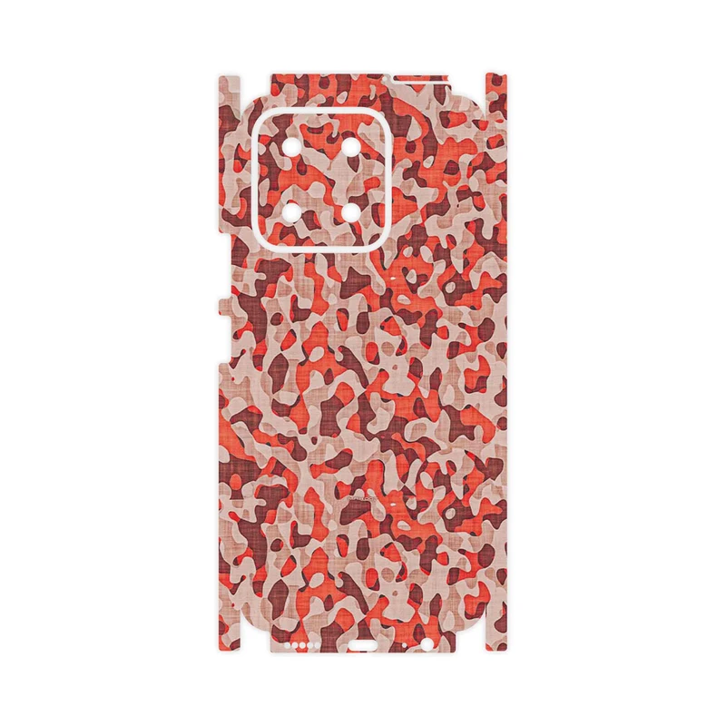 برچسب پوششی ماهوت مدل Red Infantry Army-FullSkin مناسب برای گوشی موبایل آنر X5b