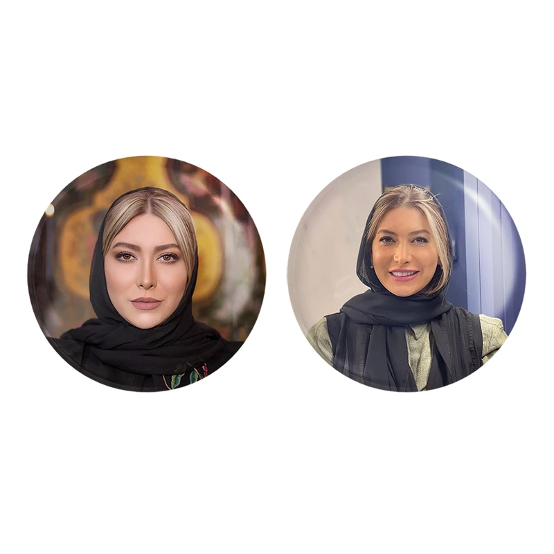 مگنت خندالو مدل فریبا نادری کد 62636264 مجموعه 2 عددی