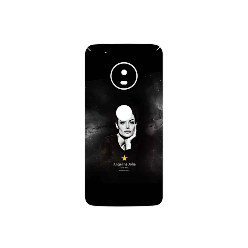 برچسب پوششی ماهوت مدل Angelina Jolie مناسب برای گوشی موبایل موتورولا Moto G5 Plus