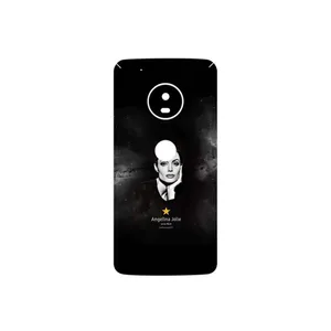 MAHOOT Angelina Jolie Cover Sticker for Motorola Moto G5 Plus