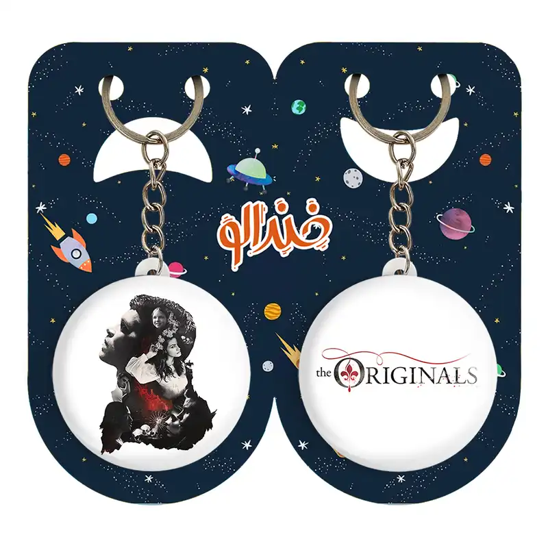 جاکلیدی خندالو مدل اصیل ها The Originals کد 2029820297 مجموعه 2 عددی