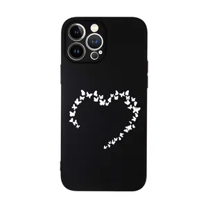 کاور قاب گارد طرح قلب پروانه ای کد s12359 مناسب برای گوشی موبایل اپل iphone 15 Promax