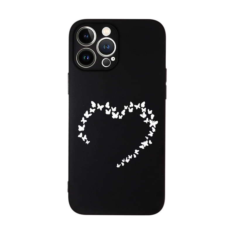 کاور قاب گارد طرح قلب پروانه ای کد s12359 مناسب برای گوشی موبایل اپل iphone 15 Promax