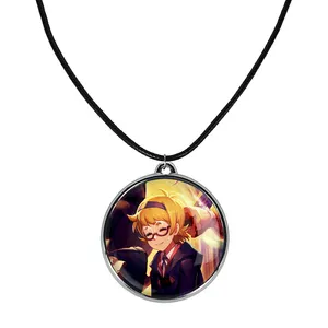 گردنبند خندالو مدل جانسون و اکو انیمه جادوگران کوچک Little Witch Academia کد 2289322894
