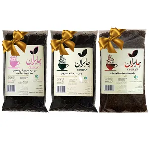 چای سیاه قلم کلاسیک و قلم معطر به عصاره برگاموت و شکسته کلاسیک چایران - 1200 گرم بسته 3 عددی