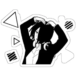 استیکر لپ تاپ مدل Yu Ishigami Kaguya-sama: Love is War Ultra Romantic
