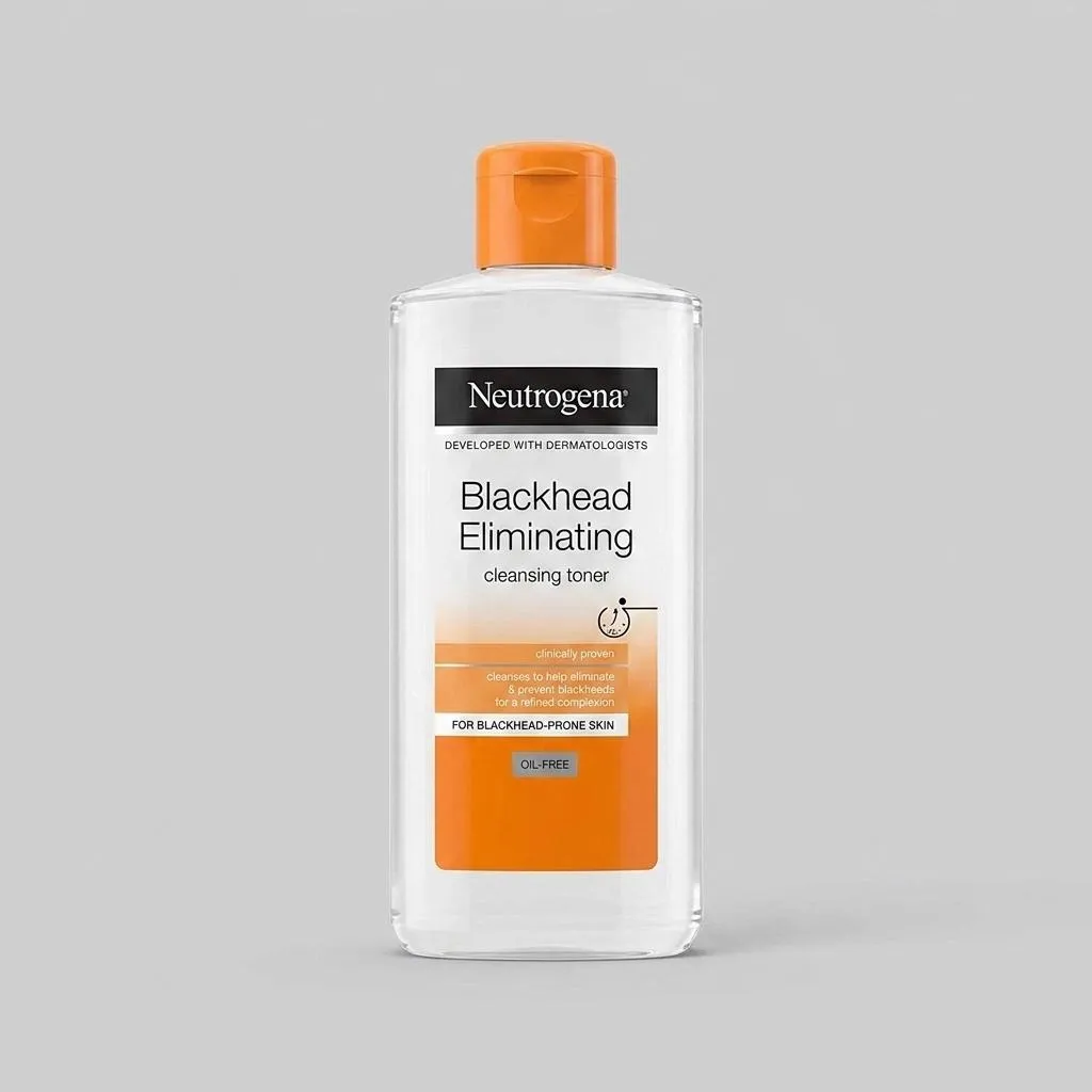 تونر پاک کننده صورت نوتروژینا مدل Blackhead Eliminating حجم 200 میلی لیتر