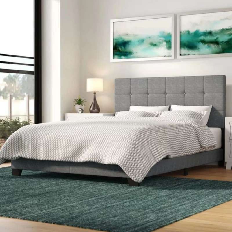 تخت خواب دونفره مدل نارسیس سایز 120×200 سانتی متر