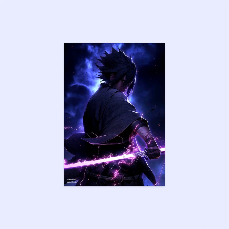 پوستر هومرو مدل فلزی طرح انیمه ناروتو کد PS1315