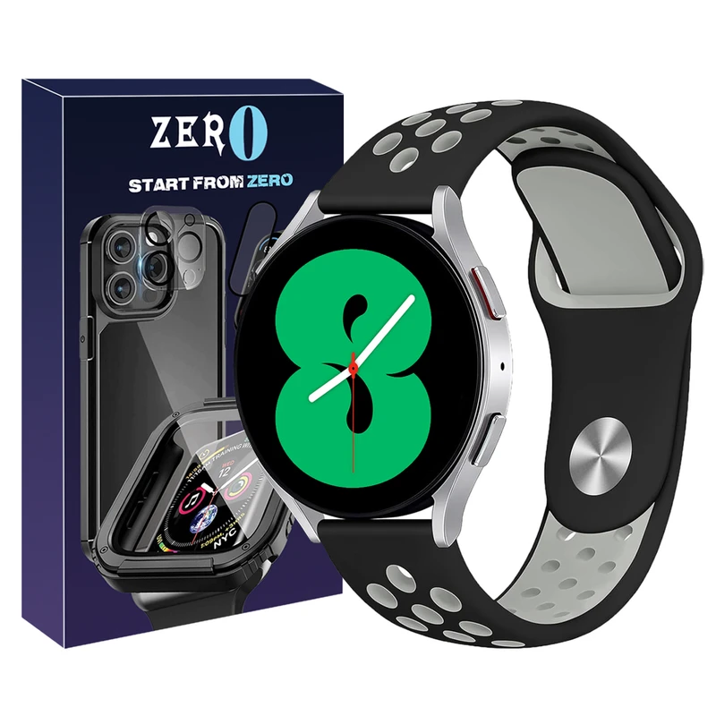 بند زیرو مدل NK_SIC ZR مناسب برای ساعت هوشمند سامسونگ Galaxy Watch 4 40mm / Watch 4 44mm / Watch 4 Classic 42mm / Watch 4 Classic 46mm