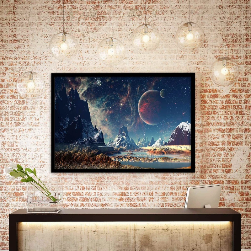 تابلو بکلیت طرح کهکشان مدل B4614