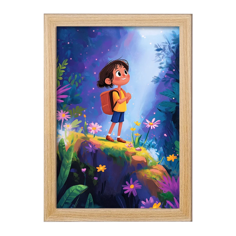 تابلو خندالو مدل دخترانه کودکانه کد F10928