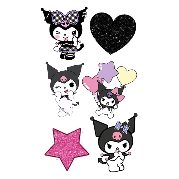 استیکر پارچه و لباس پاد آفرین طرح کرومی کد 340