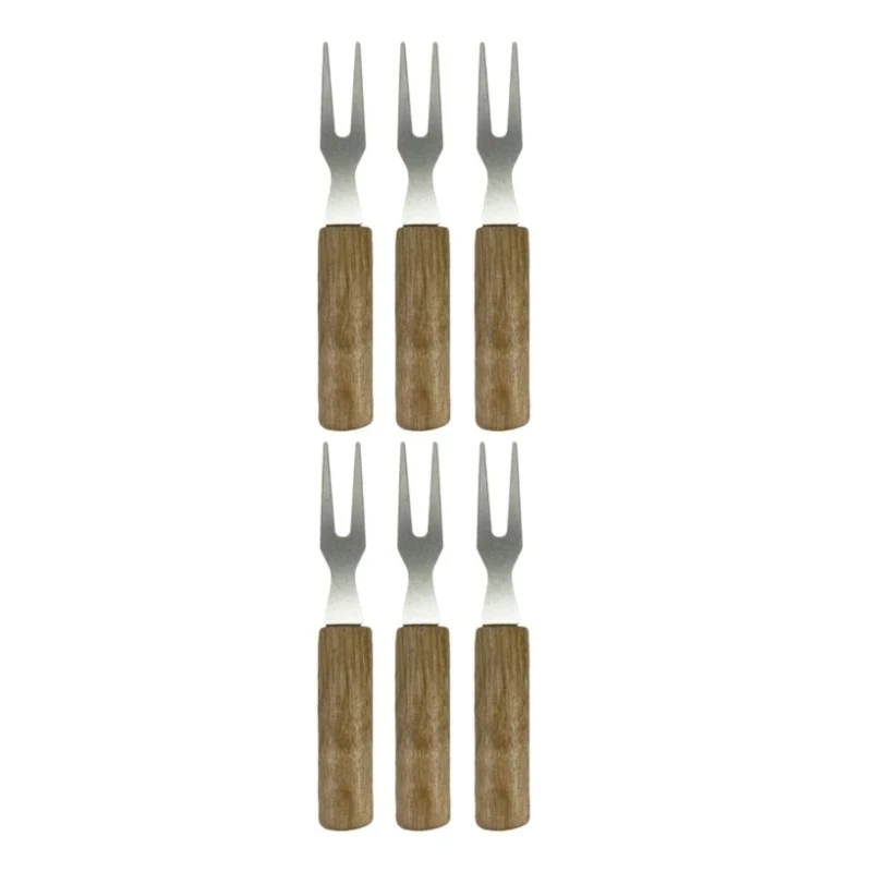 چنگال زیتون‌خوری همنت مدل A-56 بسته 6 عددی