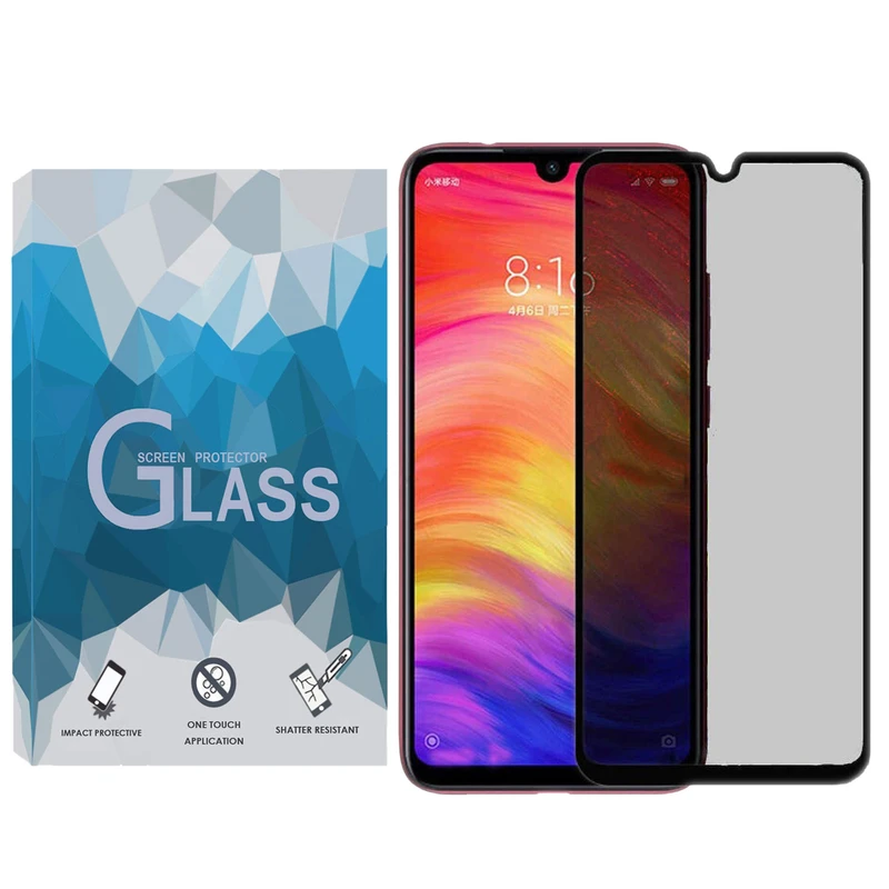 محافظ صفحه نمایش حریم شخصی مدل Gprv-01 مناسب برای گوشی شیائومی Redmi Note 8