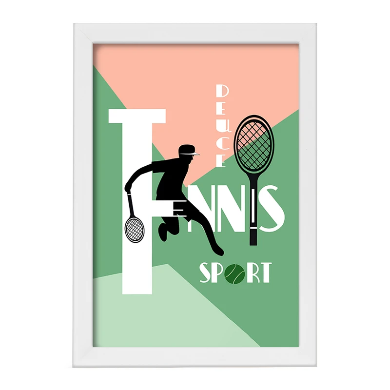 تابلو خندالو مدل تنیس (Tennis) کد F12012