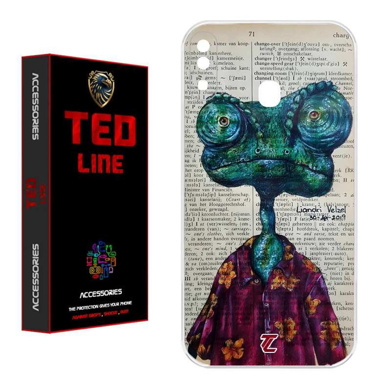 کاور تد لاین طرح رنگو کد 1130 مناسب برای گوشی موبایل سامسونگ Galaxy A20 / A30