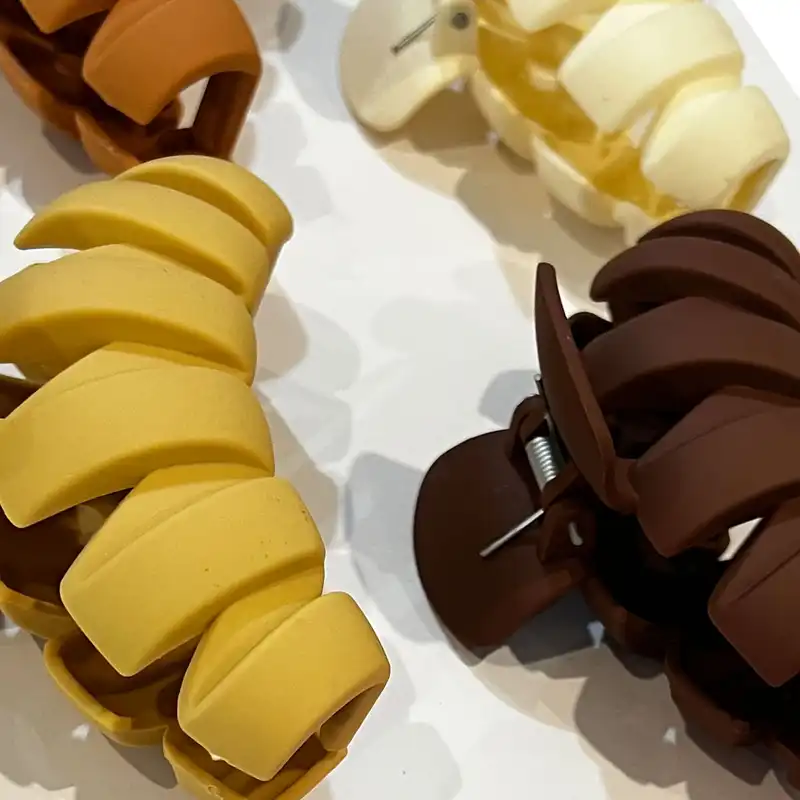 کلیپس مو زنانه مدل شمعی مات کد 003