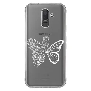 Megafone Butterfly Girl C53-W Cover For Samsung Galaxy J8 2018