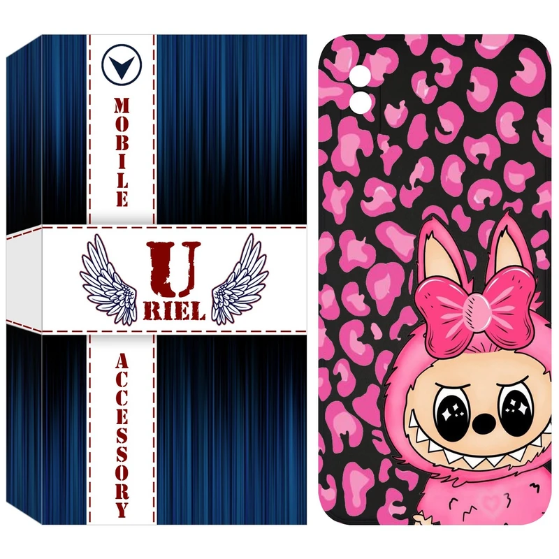 کاور یوریل مدل KSH کد 107 طرح عروسک لبوبو مناسب برای گوشی موبایل شیائومی Redmi 9A / 9AT