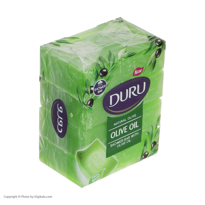 صابون شستشو دورو مدل Olive Oil وزن 600 گرم بسته 4 عددی