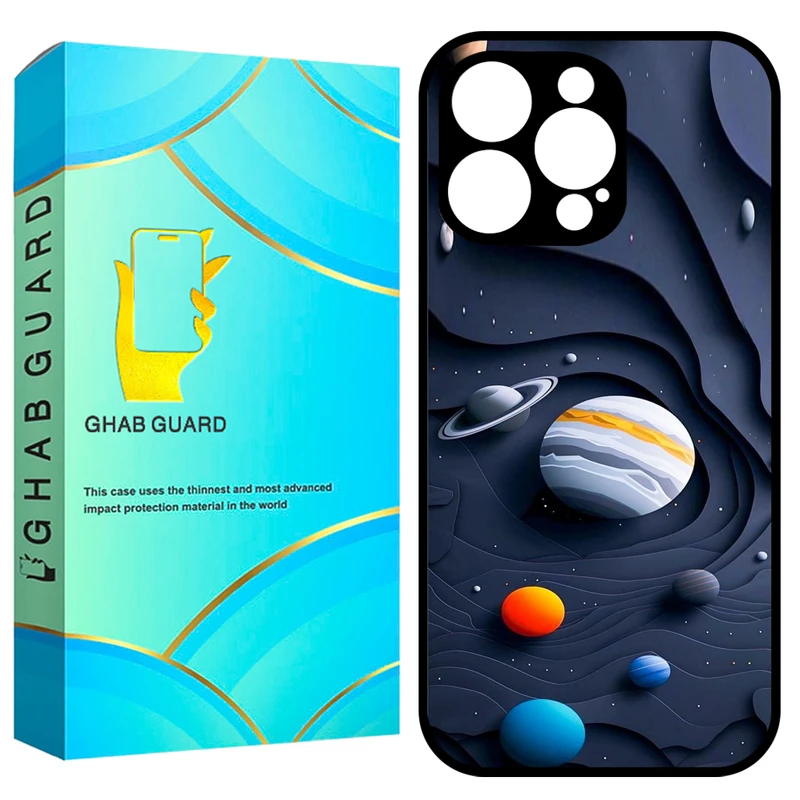 کاور قاب گارد طرح فضایی مدل GCHP16P مناسب برای گوشی موبایل اپل iPhone 16 Pro