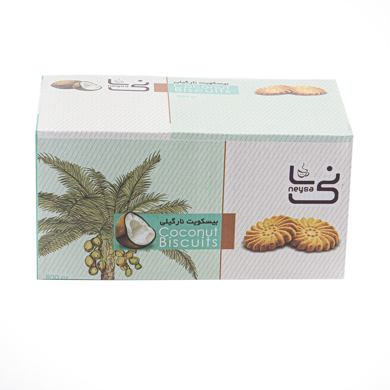 بیسکویت گرد نارگیلی نی سا - 800 گرم