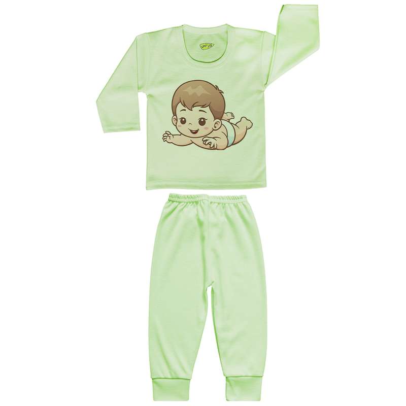 ست تی شرت و شلوار نوزادی کارانس مدل SBSG-3018