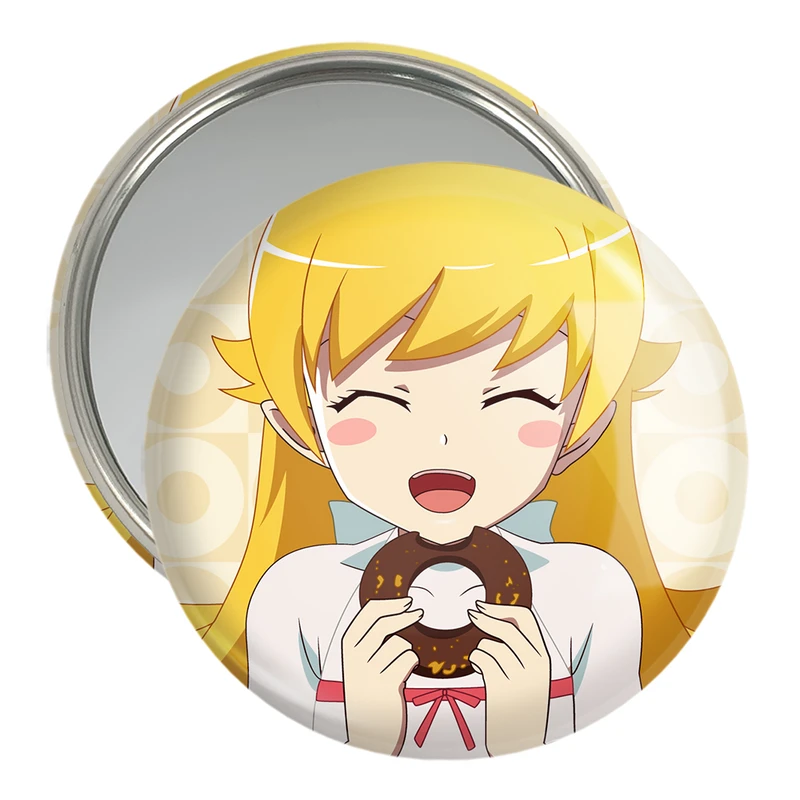 آینه جیبی خندالو مدل شینوبو اوشینو انیمه مونوگاتاری  کد 16211