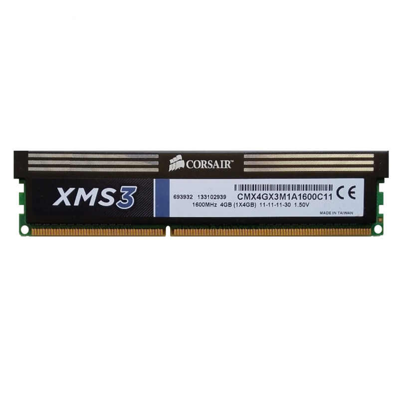 رم دسکتاپ DDR3 تک کاناله 1600 مگاهرتز CL9 کورسیر مدل CMX4GX3M1A1600C11 ظرفیت 4 گیگابایت