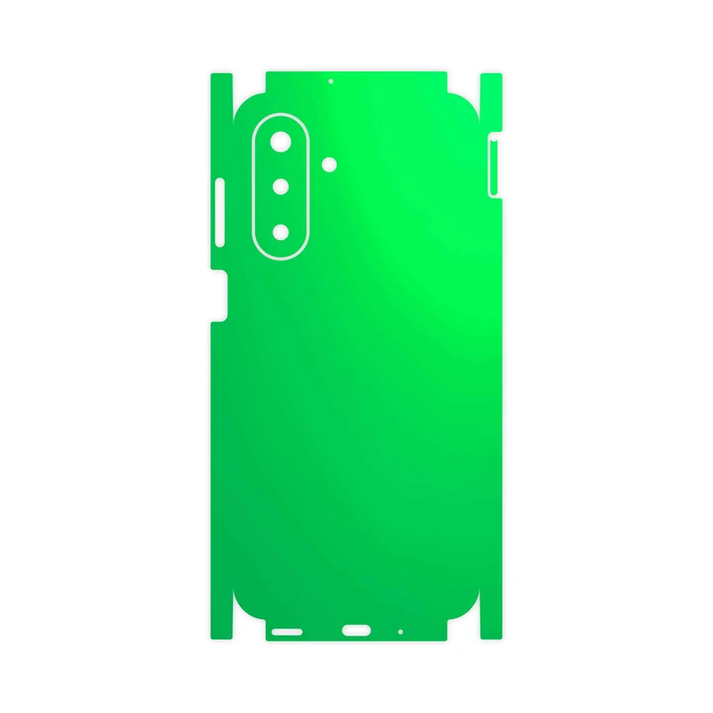 برچسب پوششی ماهوت مدل Matte-Green-FullSkin مناسب برای گوشی موبایل سامسونگ Galaxy A17 4G