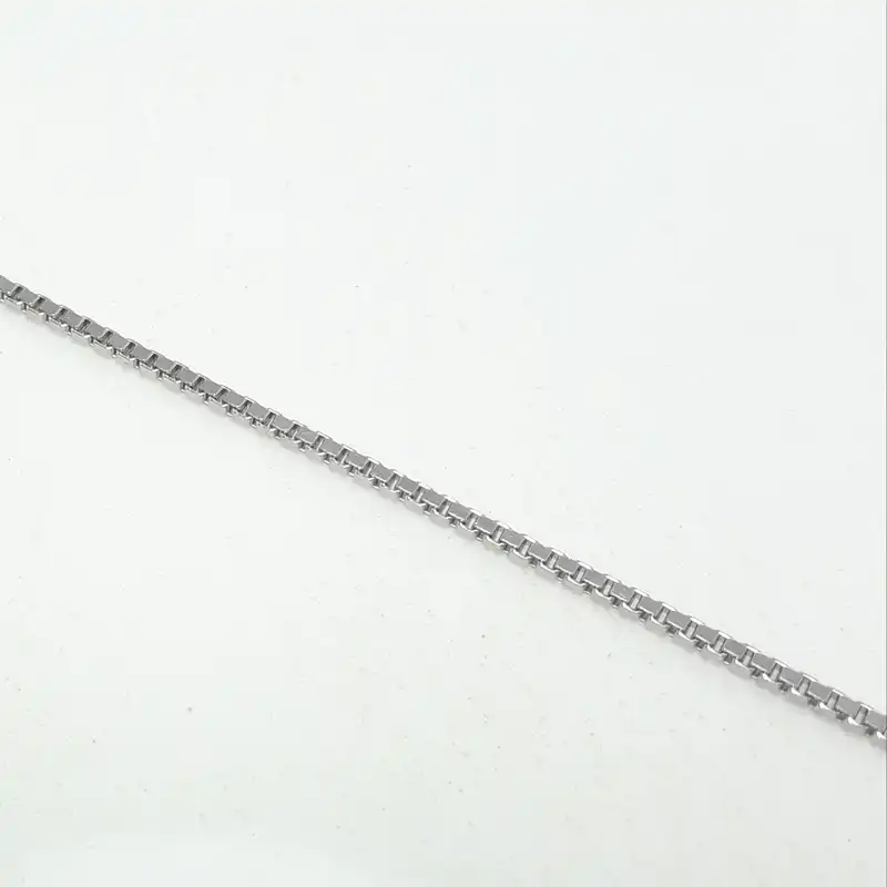 زنجیر نقره زنانه مدل ونیزی  کد 7002