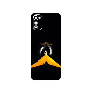 MAHOOT Beauty and the Beast Cover Sticker for Motorola Moto E32s