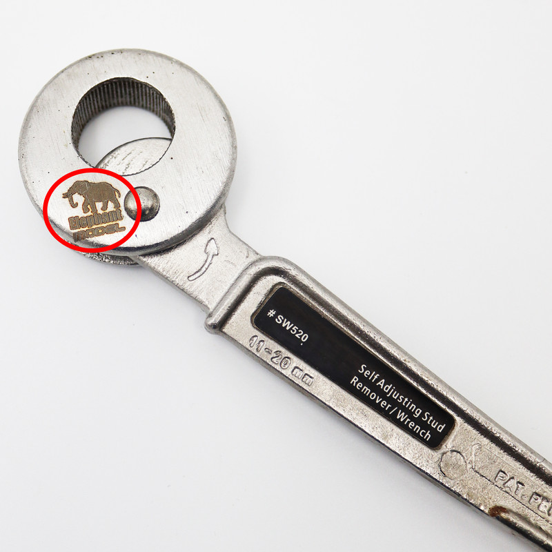 اچار همه کاره دو سر رینگی متحرک مدل الفنت کد YPSL-6-20MM