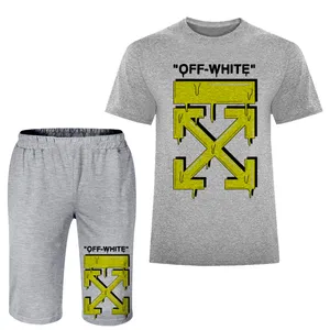 ست تی شرت و شلوارک مردانه مدل A122