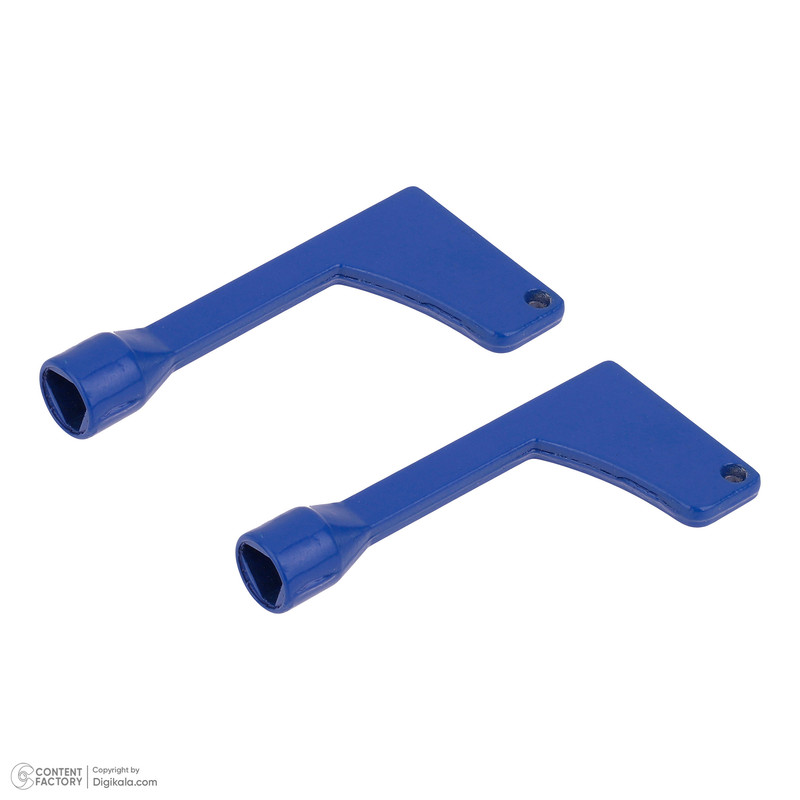 کلید آبی درب آسانسور آرمان لیفت مدل KEY-6-B-2P بسته 2عددی