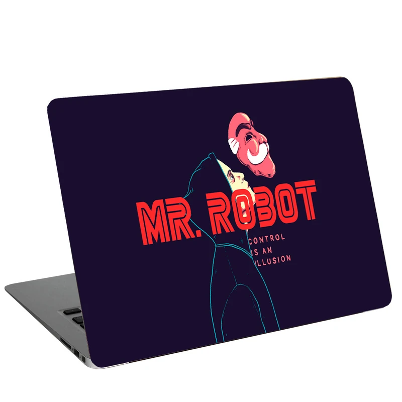 استیکر لپ تاپ طرح Mr Robot کد C-139 مناسب برای لپ تاپ 15.6 اینچ