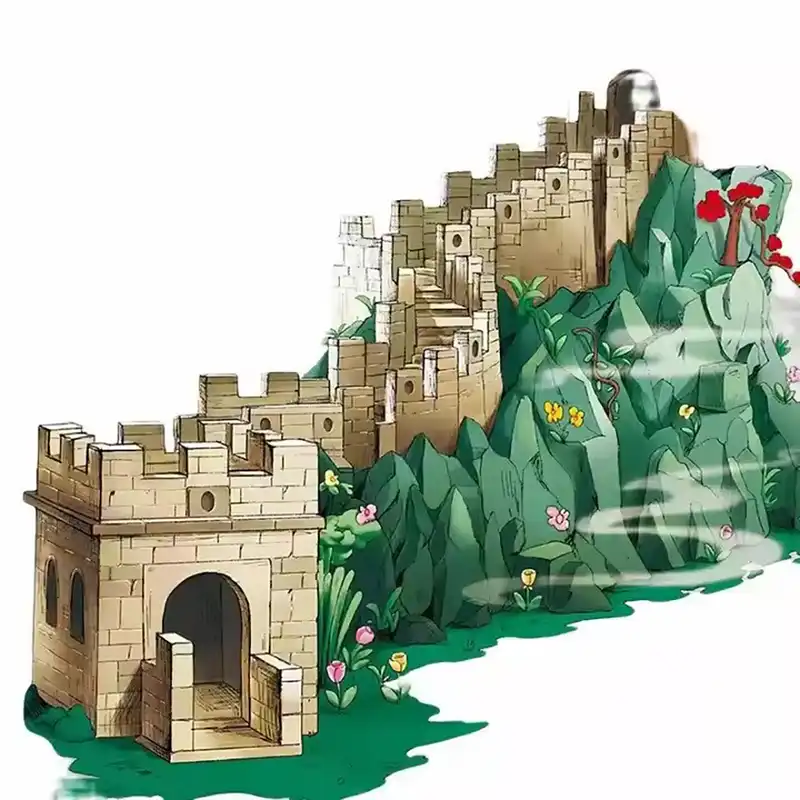 ساختنی سیمبوبلاک مدل دیوار چین