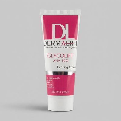 کرم لایه بردار صورت درمالیفت مدل Glycolift مناسب انواع پوست حجم 40 میلی لیتر