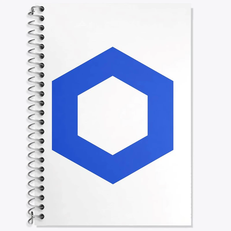 دفتر زبان 50 برگ خندالو مدل دو خط طرح ارز دیجیتال چین لینک کد 4063