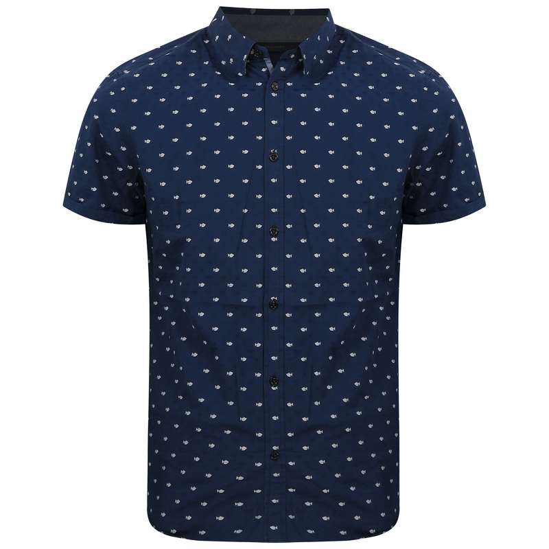 پیراهن آستین کوتاه مردانه جک اند جونز مدل Cxq12